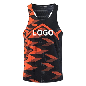 Men's Professional Marathon Running Tank Top Seamless Lightweight Breathable Quick Dry Race Vest For Outdoor Sports - Product Image 2