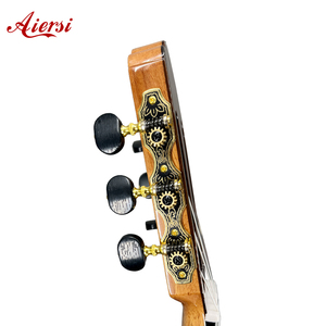 Aiersi All Solid Flamenco Guitarra clásica de 39 pulgadas a la venta Instrumento profesional - Product Image 6