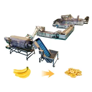 Kls Automatische Bananenchips Lijnchips Bananenmachine Aardappelsnijder Bananenweegbree Chips Makermachine