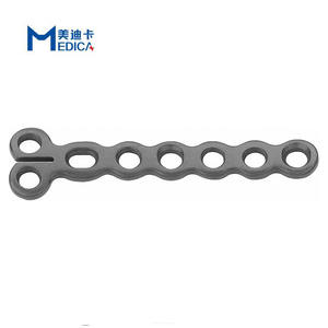 Jiangsu Medica Goede Biocompatibiliteit Titanium Veterinaire Orthopedische Trauma Implantaten 2.0Mm Rechte Locking Plaat - Product Image 4