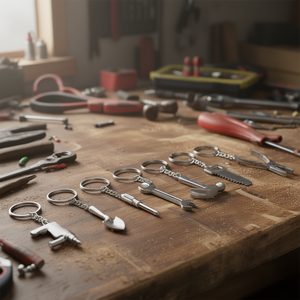 Llaveros de Aleación Metálica Truper LLA-49, 49 Formas de Herramientas Surtidas, Diseño Irregular Moderno para Regalos de Arte y Coleccionables de México - Product Image 2