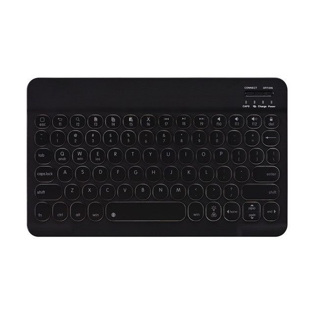 Customized Aluminum Alloy Abs Plastic 10m Wireless Illuminated Laptop Keyboard
