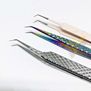 แหนบต่อขนตาพลาสม่าสำหรับขนตาปลายแหลมออกแบบโลโก้ได้ตามต้องการแบบยั่งยืนจากญี่ปุ่น - Product Image 5