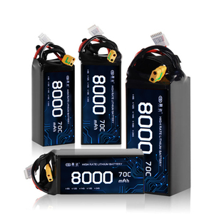 بطارية ليثيوم أيون LEIDA LD04 عالية الجودة بسعة 8000 مللي أمبير وقوة 70C، 6S 22.2V-25.2V، مناسبة للطائرات بدون طيار الزراعية، معتمدة من CE - Product Image 6