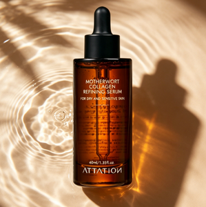 ATTATION Sérum Refinador de Colágeno con Motherwort, Sérum Anti-Flacidez y Reafirmante, Belleza Coreana, Cuidado Facial Diario Botánico - Product Image 2