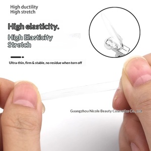 Clear <b>Nail</b> <b>Extension</b> Bean Glue Double Sided Tape <b>Nail</b> Forms Clay Adhesive for Artificial <b>Nail</b> Tips - Product Image 4