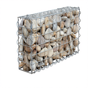 Fabrika Fiyatlı Bastion Duvar Paslanmaz Gabion Kutusu Kaynaklı Tel Demir Örgü Yaylı Kare Delikli Gabion Kafes - Product Image 5