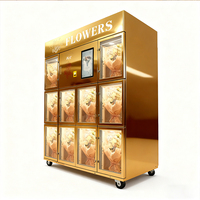 Distributeur automatique de fleurs AIT haut de gamme, élégant, style Dubaï, écran tactile 22 pouces, refroidissement par compresseur, gestion basée sur le cloud, multiple