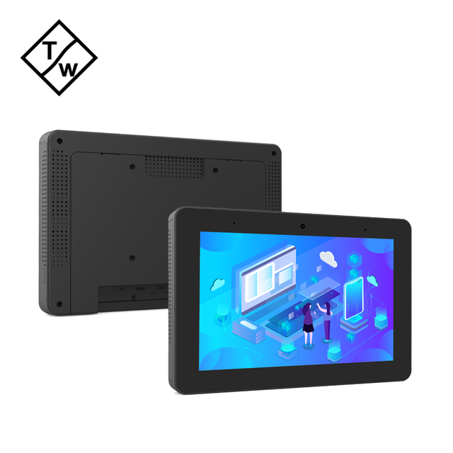 OEM Wholesale 8 Inch IPS Screen POE NFC Quad Core Android Tablet for Elevator Digital Signage Wall Mount Capacitive Touch