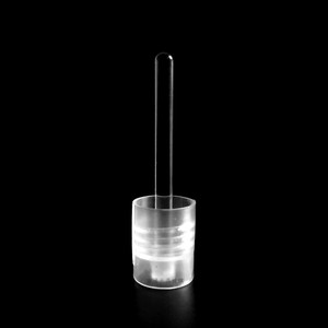 Botella de vidrio con forma de calabaza Tianjing de 12 ml con varilla para aceite esencial, perfume y uso cosmético - Product Image 2