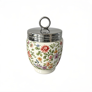 <span class=keywords><strong>Porte</strong></span>-oeufs <span class=keywords><strong>en</strong></span> céramique britannique fait à la main de haute qualité Design exquis pour la décoration de table - Product Image 1