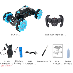 Coche Teledirigido 2.4G con Giro de Gestos, 360 Giros, Lanzamiento de Proyectiles, Control Remoto, Derrape, Acrobacias, Alta Velocidad, Todoterreno, con Spray - Product Image 6