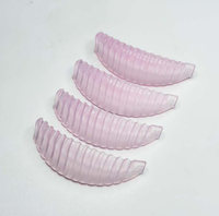 Boucliers de levage de cils élastiques auto-adhésifs sans colle Perming Ultra Soft Flat Silicon Pad Roller Curler