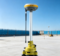 Récepteur GNSS RTK haute précision TopTech TK200/TK800 avec multifréquence, indice de protection IP68, Bluetooth/WiFi/4G pour la topographie terrestre