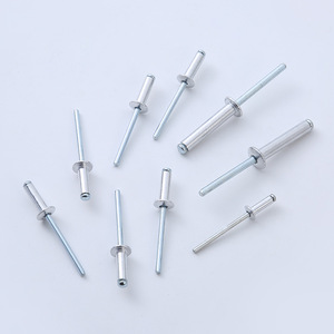 Rivets aveugles en acier inoxydable à tête ronde de 25 mm x 4,8 mm en aluminium pour pistolet à rivets sans fil, équipement marin, boulons à tête ronde - Product Image 1