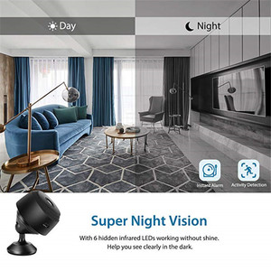 <span class=keywords><strong>Mini</strong></span> Cámara de Seguridad Inteligente para el Hogar, 1080P, Wifi, Visión Nocturna, <span class=keywords><strong>CCTV</strong></span> Inalámbrica, Probador de Cámaras <span class=keywords><strong>CCTV</strong></span>, Batería - Product Image 3