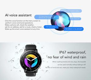 1.28" จอ TFT LCD ทรงกลม นาฬิกาอัจฉริยะดิจิตอล ตรวจวัดอัตราการเต้นของหัวใจ ตรวจสอบการนอนหลับ สมาร์ทวอทช์อัจฉริยะ กันน้ำ IP67 สำหรับ iOS Android - Product Image 4