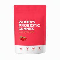 Gummies Probiotiques OEM pour Femmes Adultes, Mélange Prébiotique Canneberge, Améliore l'Immunité, Soutient la Santé Digestive, Complément Alimentaire, 60 unités, 2 lots
