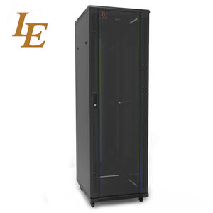 Rack de Servidor de 19 Pulgadas y 27U para Montaje en Suelo con Puerta Frontal de Vidrio - Product Image 2