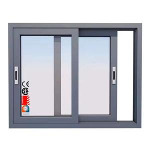 Thiết kế hiện đại khung nhôm mạ kẽm cửa sổ trượt với lưới chống muỗi lưới cửa sổ chống trộm cho biệt thự - Product Image 1