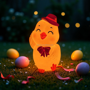 ตุ๊กตาไก่น่ารักสำหรับตกแต่ง LED ในเทศกาลอีสเตอร์ - Product Image 2