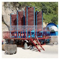 Offre Spéciale : Machine d'extraction d'or à chute spirale brevetée, faible coût d'exploitation, installation complète de lavage du chrome, concentrateur gravimétrique et pompe