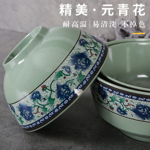 ชามเมลามีนลายดอกไม้ขนาดใหญ่สำหรับร้านอาหาร - Product Image 4