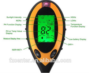 Detector de suelo enchufable de alta precisión, cuatro en uno, prueba de humedad de suelo - Product Image 4