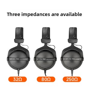 Casque <span class=keywords><strong>DT770</strong></span> Pro Studio 80Ω avec coussinets en velours pour un port confortable, conception acoustique ouverte, large scène sonore pure - Product Image 5