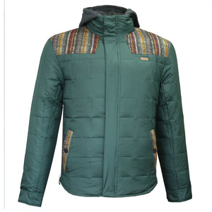 Chaqueta de Invierno para Hombre OEM, Chaqueta de Invierno Cálida y Cortavientos, Chaqueta Ligera con Capucha para Exteriores, Marca Privada, Ropa Casual de Invierno - Product Image 1