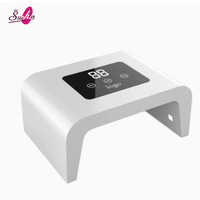 Lampe à ongles UV LED mini SUNKIN SK H8 de style japonais, portable, à capteur automatique, pour usage en salon, avec personnalisation du logo