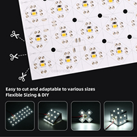COXO Panneau LED flexible ultra fin pliable 24v Dimmable 4000k 6000k Diffuseur de surface rétro-éclairé Feuille de rétroéclairage Panneau LED