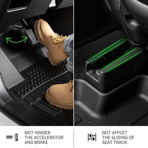 Tapetes de Piso para Auto de TPE Flexibles y Resistentes al Invierno, Mantienen la Suavidad en Condiciones de Frío para Climas Nevados - Product Image 3