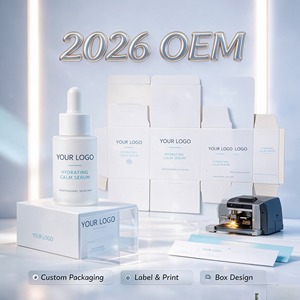 Hydrating Calm Serum Facial Skincare Essence OEM Private Label <b>Dropper</b> <b>Bottle</b> for Daily Care - Product Image 1