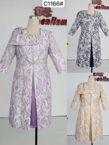 Nouvelle conception, veste longue de haute qualité, taille plus, costume pour femmes, vêtements pour femmes avec 2 pièces - Product Image 2