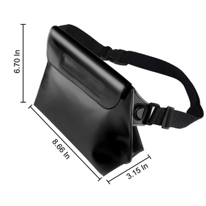 Tas Pinggang Fanny Pack PVC <span class=keywords><strong>Anti</strong></span> Air Ukuran Besar Desain Khusus Terbaru 2022 untuk Pria dan Wanita dengan Tali yang Dapat Disesuaikan - Product Image 6