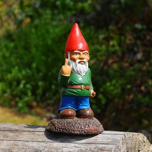 3d Middle Finger <strong>Gnome</strong> pink <strong>Large</strong> Middle Finger <strong>Garden</strong> <strong>Gnome</strong> Giving Finger <strong>Gnome</strong> Product - Product Image 2