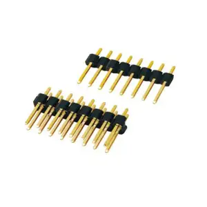 2,54mm 1mm 2mm 8pin 26 40 pin hembra PCB sola fila macho recto conector de alimentación pin header