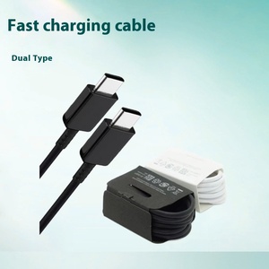 Venta caliente para <span class=keywords><strong>Samsung</strong></span> 5A Cable DE DATOS DE DOBLE PD 45W Chaqueta de PVC de carga rápida Compatible con la serie <span class=keywords><strong>Note</strong></span> y los auriculares - Product Image 3