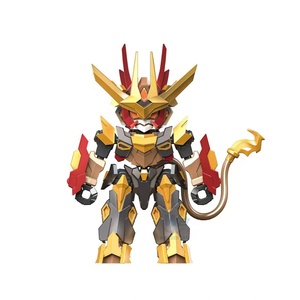 WANGERBAO Venta al por Mayor de Juguetes de Bloques de Construcción de 100 mm del Rey Mono, Figuras de Acción de Anime, Regalo Promocional, Juguetes en Cápsula Gacha - Product Image 5