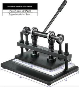 Yunqingtech Máquina de corte y prensado de cuero con troqueladora de cuchillas pequeñas y prensa plana - Product Image 2