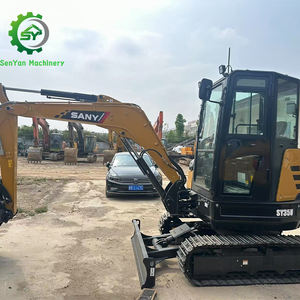 Excavatrice sur chenilles hydraulique Sany SY35U 3,5 tonnes, modèle 2022, d'occasion, avec moteur et boîte de vitesses, prix bas - Product Image 2