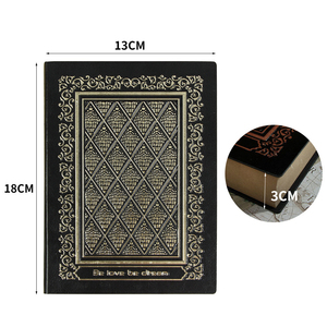 สมุดโน้ตปกแข็งกระดาษคราฟท์หุ้มหนัง PU คุณภาพสูงสไตล์ยุโรปและอเมริกา ลายนูน<span class=keywords><strong>สาม</strong></span><span class=keywords><strong>มิติ</strong></span> ขนาด B6 ขายดี - Product Image 5