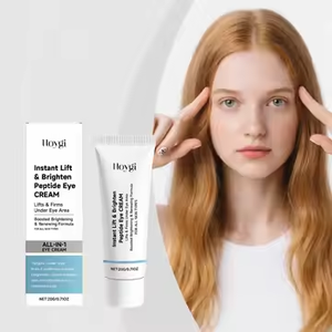 Crème pour les yeux au peptide, légère et hydratante, crème pour le contour des yeux, liftante et éclaircissante, soin hydratant pour les yeux, pour tous types de peaux - Product Image 4