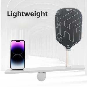 Pala carbono 16mm alargada híbrida superficie rugosa USAPA T700 núcleo honeycomb profesional Gen4 - Product Image 2