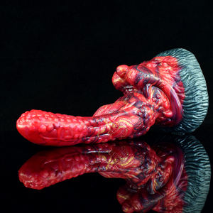 NNSX-5053 Dildo Langue de Loup avec Ventouse Puissante Sex Toy Pénis pour Femmes Hommes Dildos Multicolores Flexibles Massage Cock Jouets Sexuels - Product Image 3