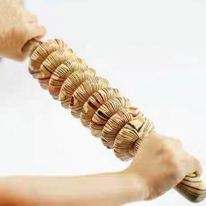 Venta al por mayor de madera de nueve ruedas masajeador <span class=keywords><strong>abdominal</strong></span> aplicación corporal rodillo de masaje rueda de los fabricantes - Product Image 5