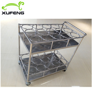 Xufeng Medical Stainless Steel Treatment <b>Cart</b> XF677a L700W450H800mm With Silent Wheels Hospital Nursing Work Trolley - Product Image 3