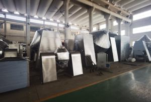 Secador de vacío rotativo de doble cono SUS316L de acero inoxidable, equipo secador de tambor eléctrico, rodamiento de motor de granja de alimentos - Product Image 5