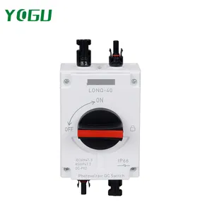 Yogu năng lượng mặt trời hệ thống IP66 không thấm nước 2 cực 4P điện isolator chuyển 63-AMP isolator